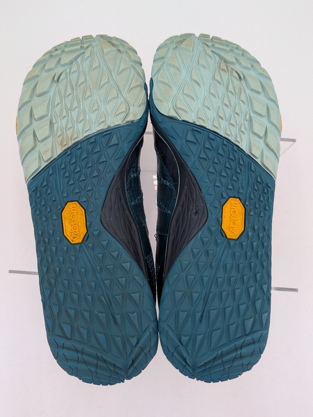 Merrell Sz 7.5 Trail Glove 5 Dark Teal Zero Drop Barefoot Trail Running Shoes - Picture 15 of 17
